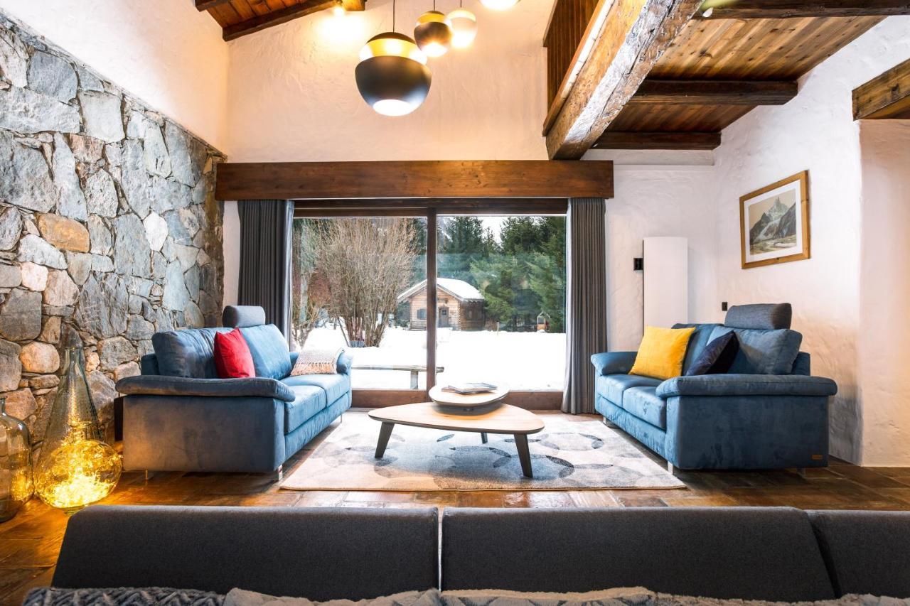 Chalet Les Praz - 280Sqm - Sauna Cinema Fitness - 5 Bedrooms In Heart Of Les Praz - By Cozee Rentals Chamonix Mont Blanc Exterior foto