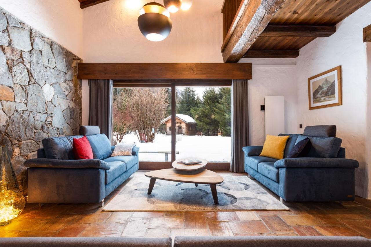 Chalet Les Praz - 280Sqm - Sauna Cinema Fitness - 5 Bedrooms In Heart Of Les Praz - By Cozee Rentals Chamonix Mont Blanc Exterior foto