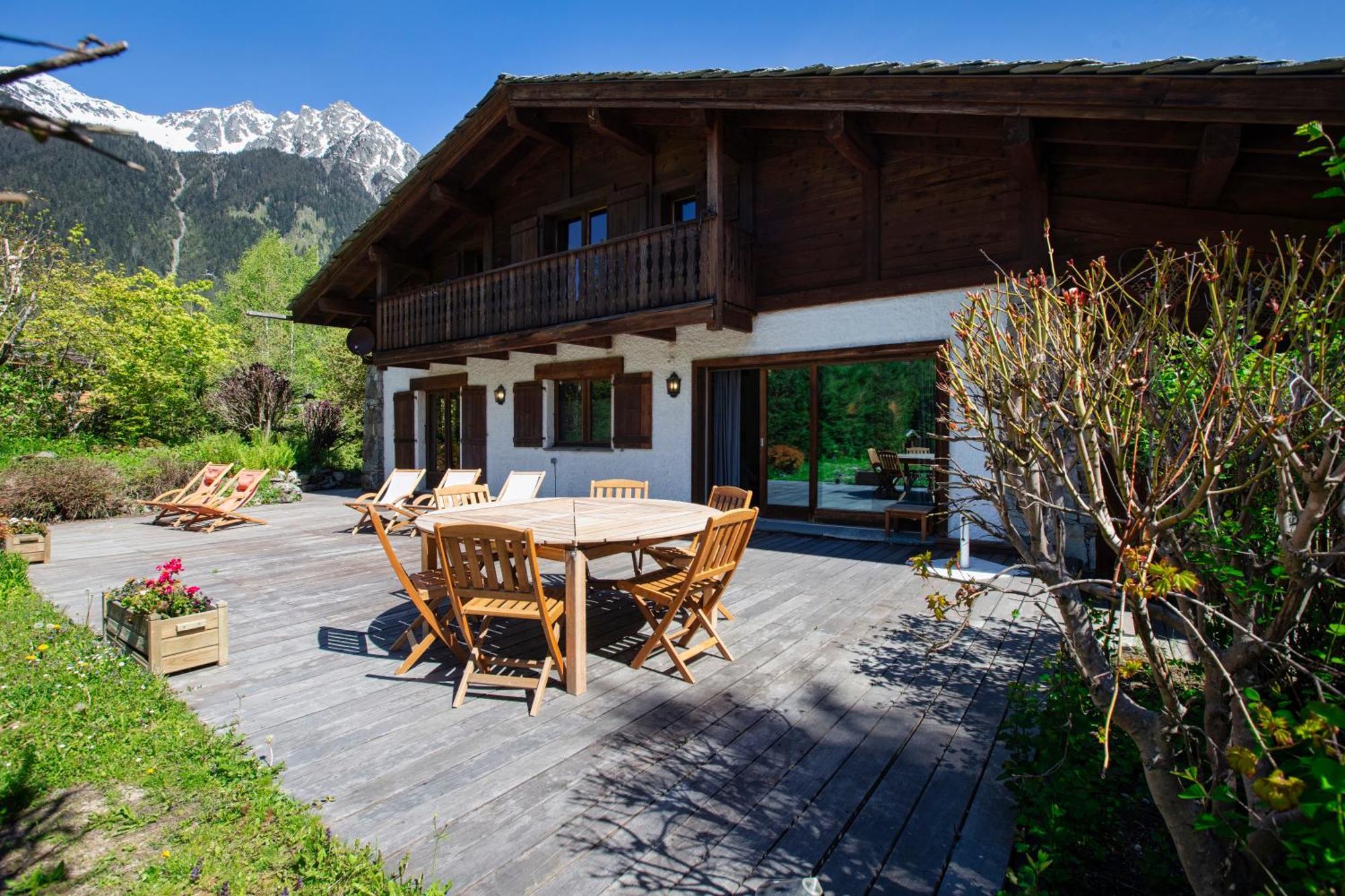 Chalet Les Praz - 280Sqm - Sauna Cinema Fitness - 5 Bedrooms In Heart Of Les Praz - By Cozee Rentals Chamonix Mont Blanc Exterior foto