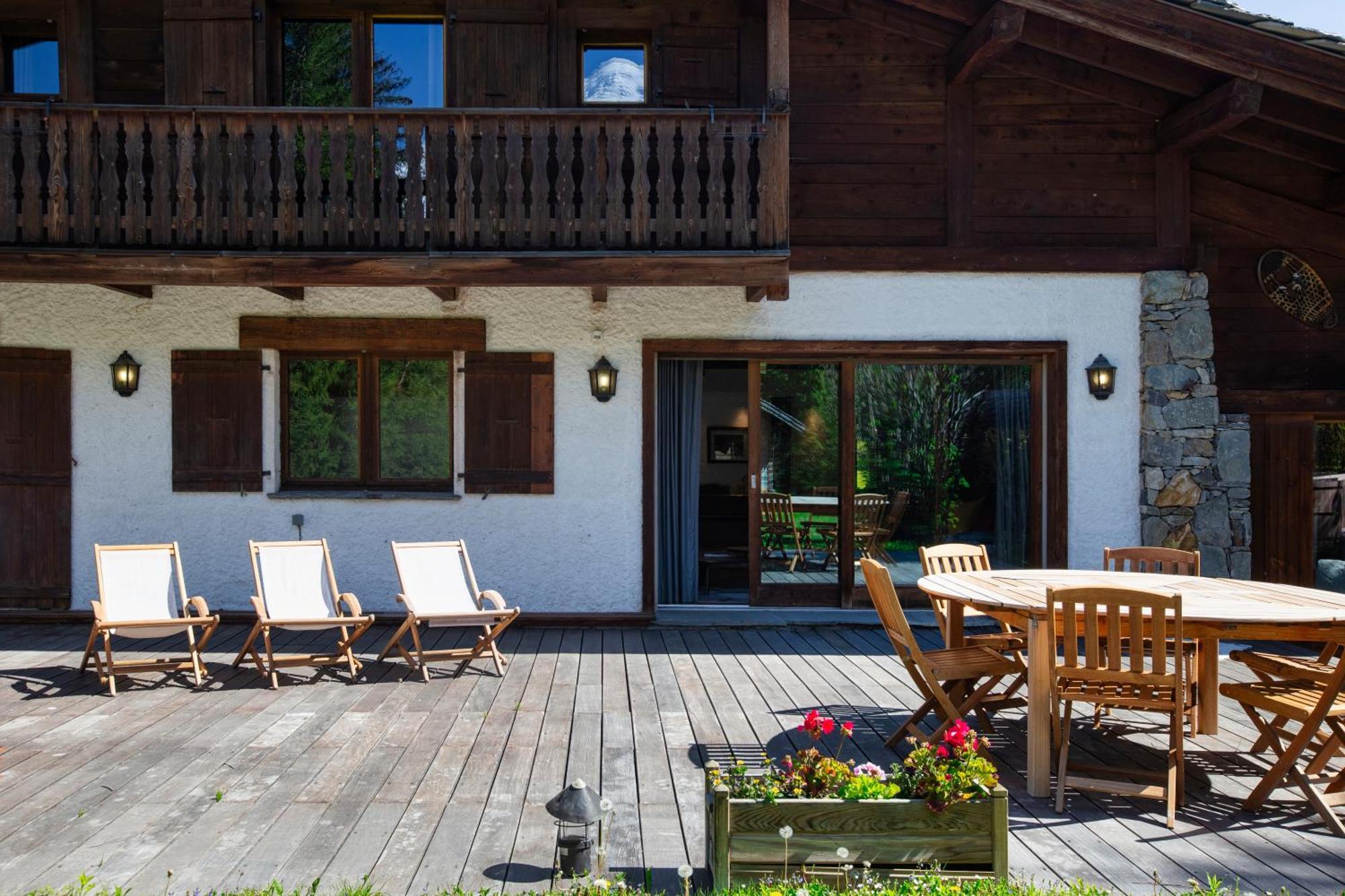 Chalet Les Praz - 280Sqm - Sauna Cinema Fitness - 5 Bedrooms In Heart Of Les Praz - By Cozee Rentals Chamonix Mont Blanc Exterior foto